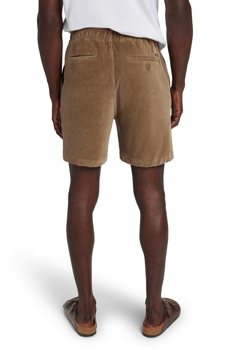 Faherty Corduroy Drawstring Shorts, Alternate, color, Spring Umber