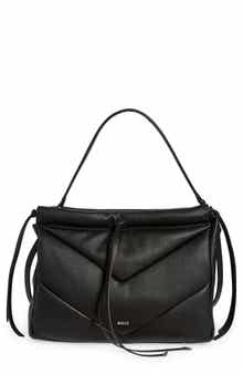 BOSS Katlin Small Quilted Faux Leather Tote