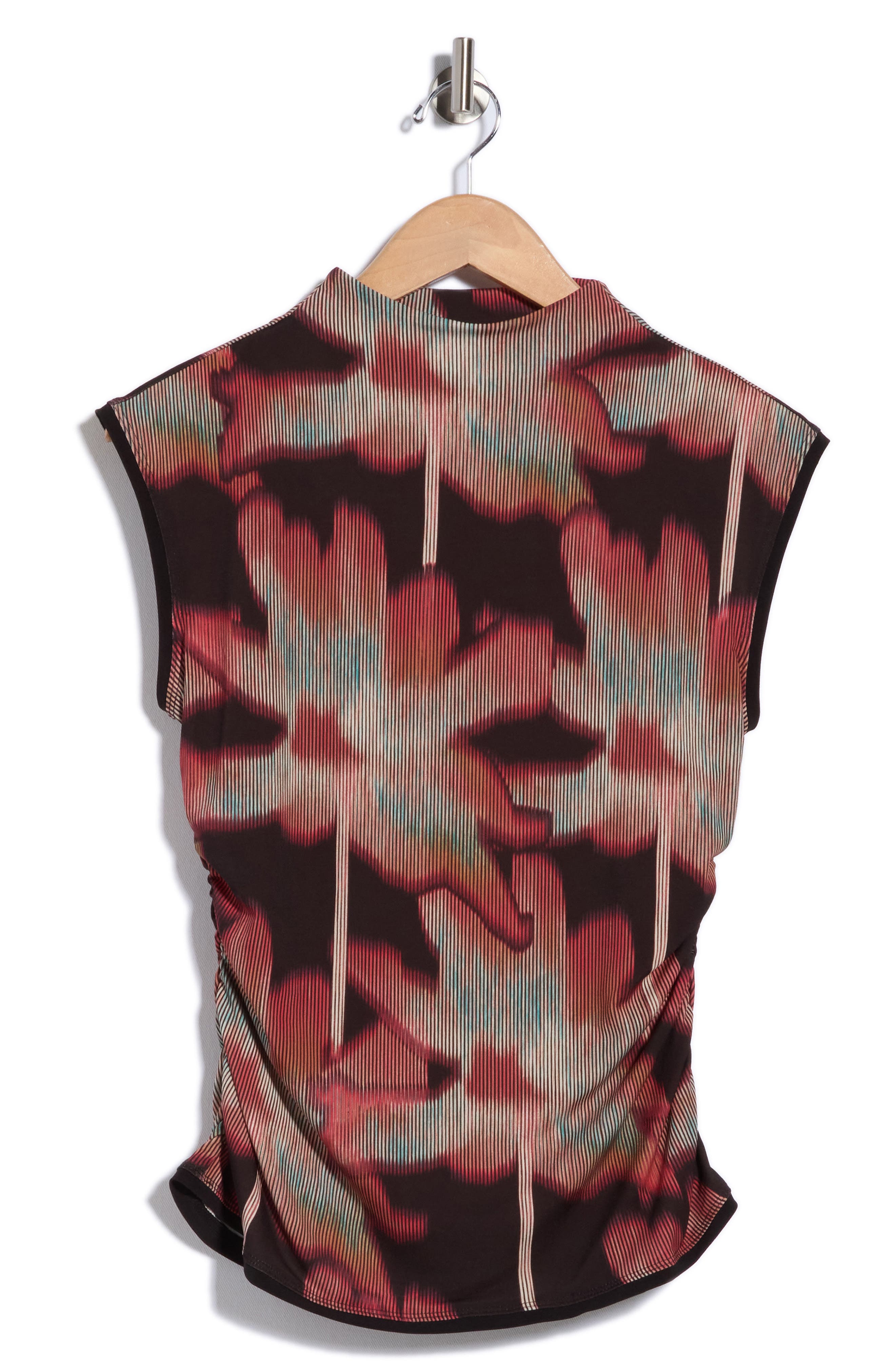 Funnel Neck Jersey Top