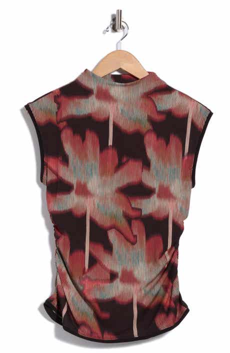 Funnel Neck Jersey Top