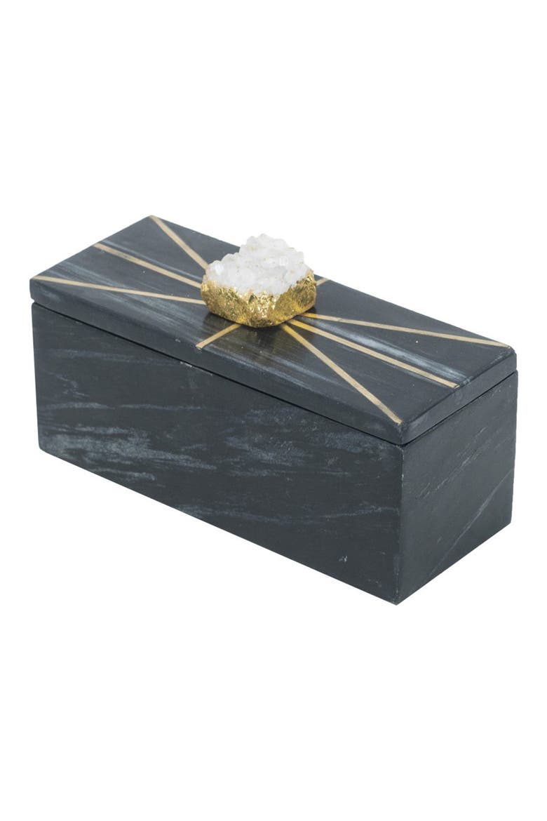 Amethyst Marble Box, Main, color, BLACK