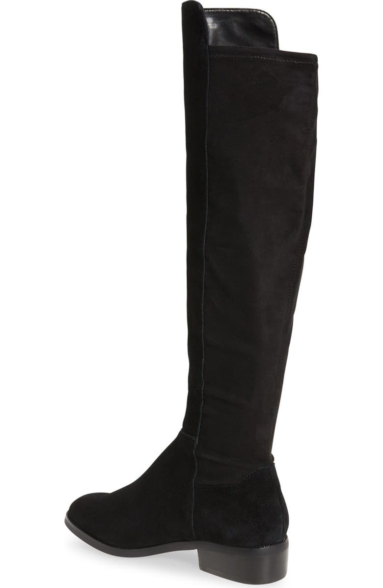 Sole Society Calypso Over the Knee Boot, Alternate, color, Black Suede
