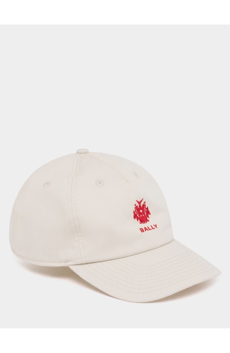 Bally Baseball Hat in Cotton With a Solid Bally Crest, Main, color, 