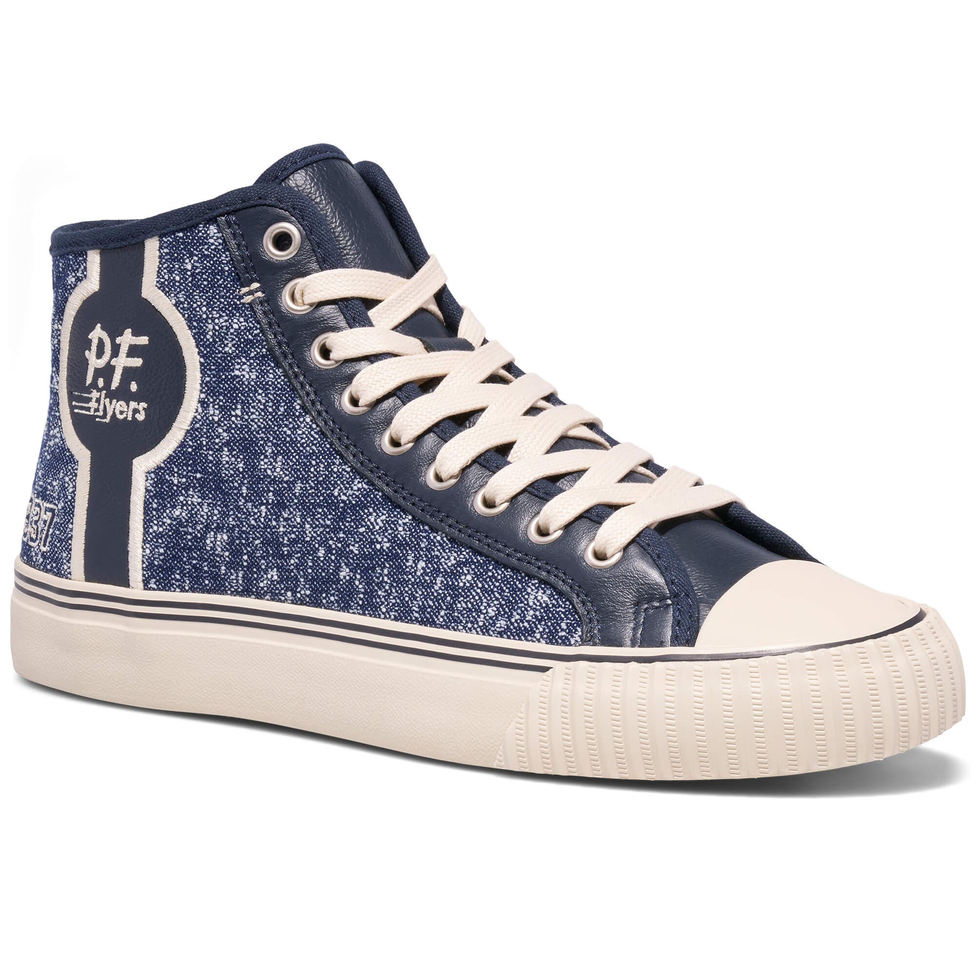 P.F. Flyers Center Game Day 1937 High-Top Sneaker, Main, color, Navy