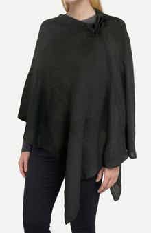 Portolano Cashmere Bow Poncho