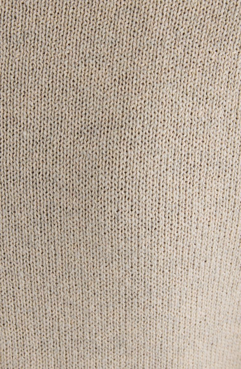 Isabel Marant Salina Plunge Neck Sweater Dress, Alternate, color, Beige