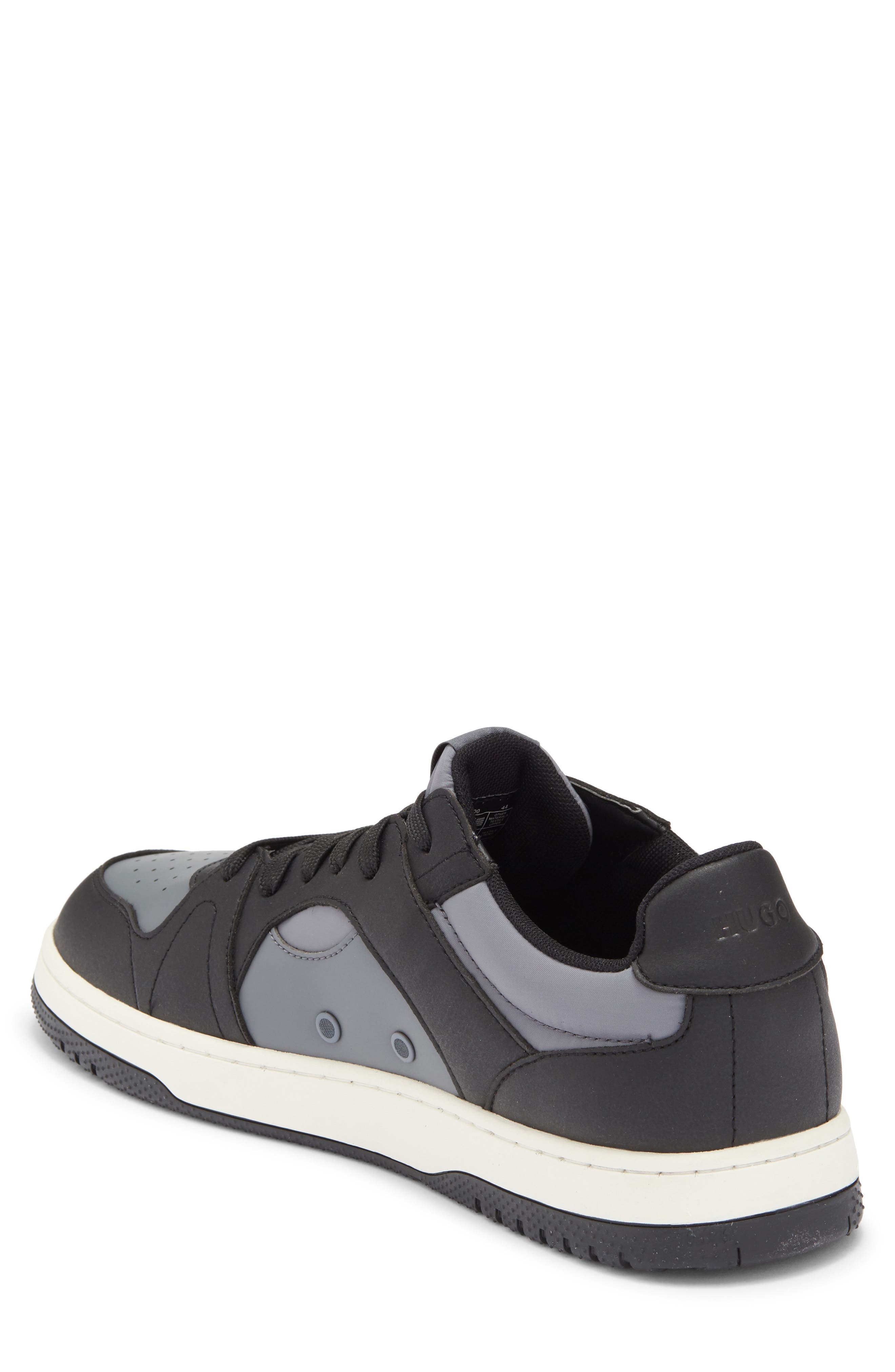 BOSS Hadrian Tenn Sneaker, Alternate, color, Charcoal