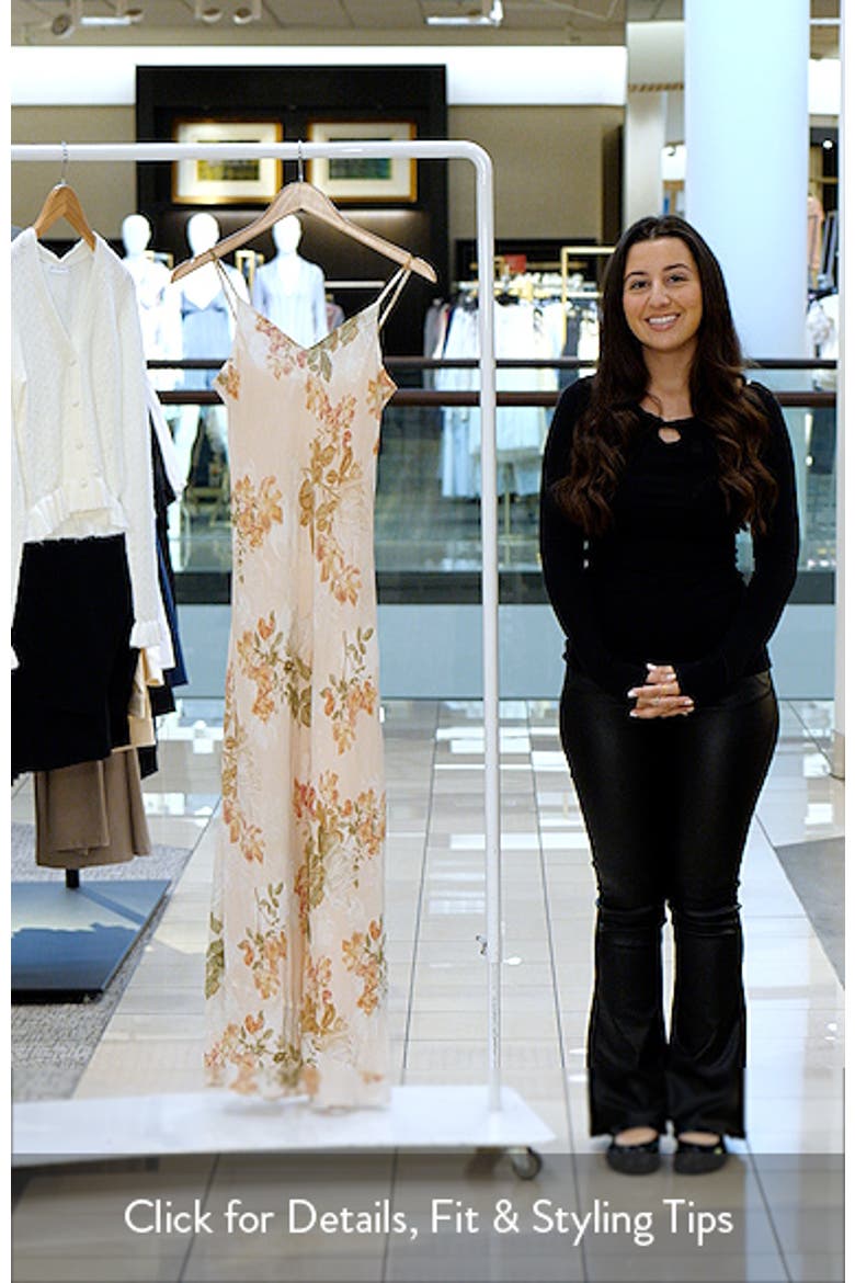 The Favorite Floral Georgette Slipdress video