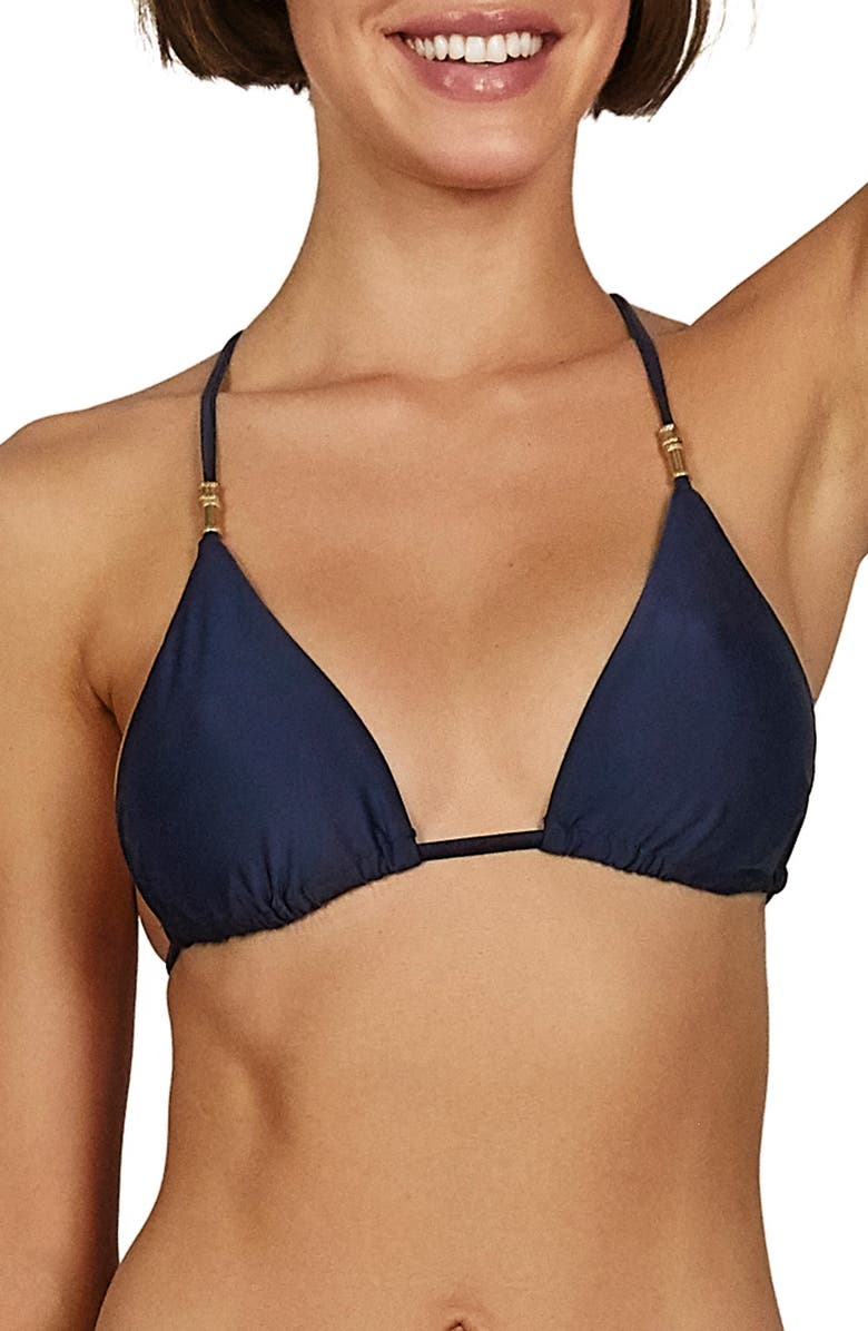 ViX Paula Hermanny ViX Swimwear Lucy T-Back Bikini Top, Main, color, 