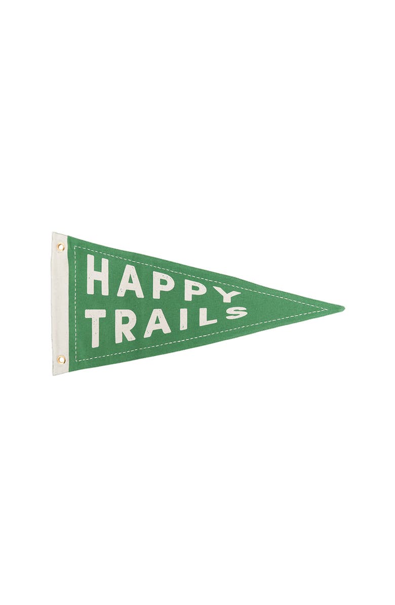Daydream Society Camp Explorer Happy Trails Canvas Pennant, Main, color, Assorted Pre-Pack