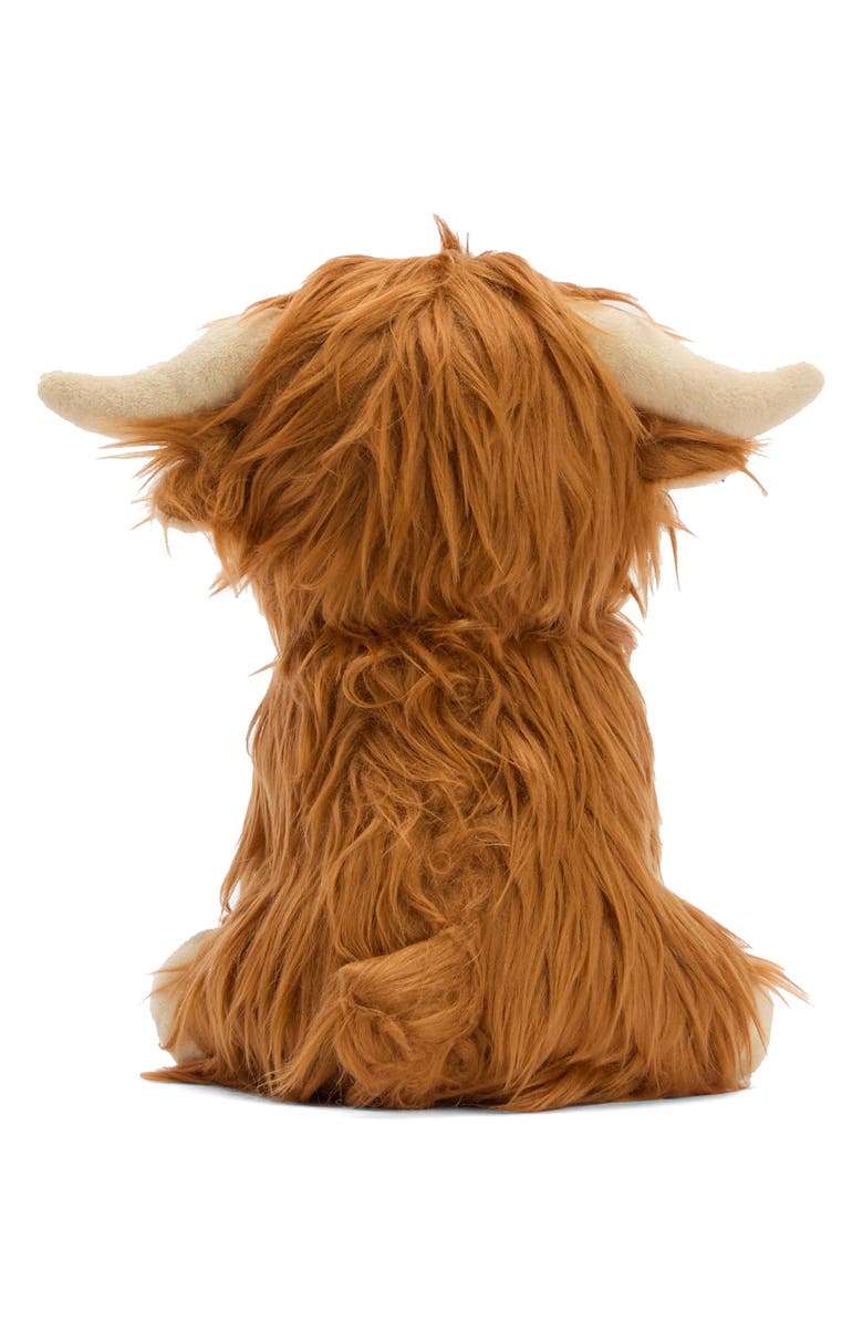Barbour Highland Cow Dog Toy, Alternate, color, Brown/ Classic