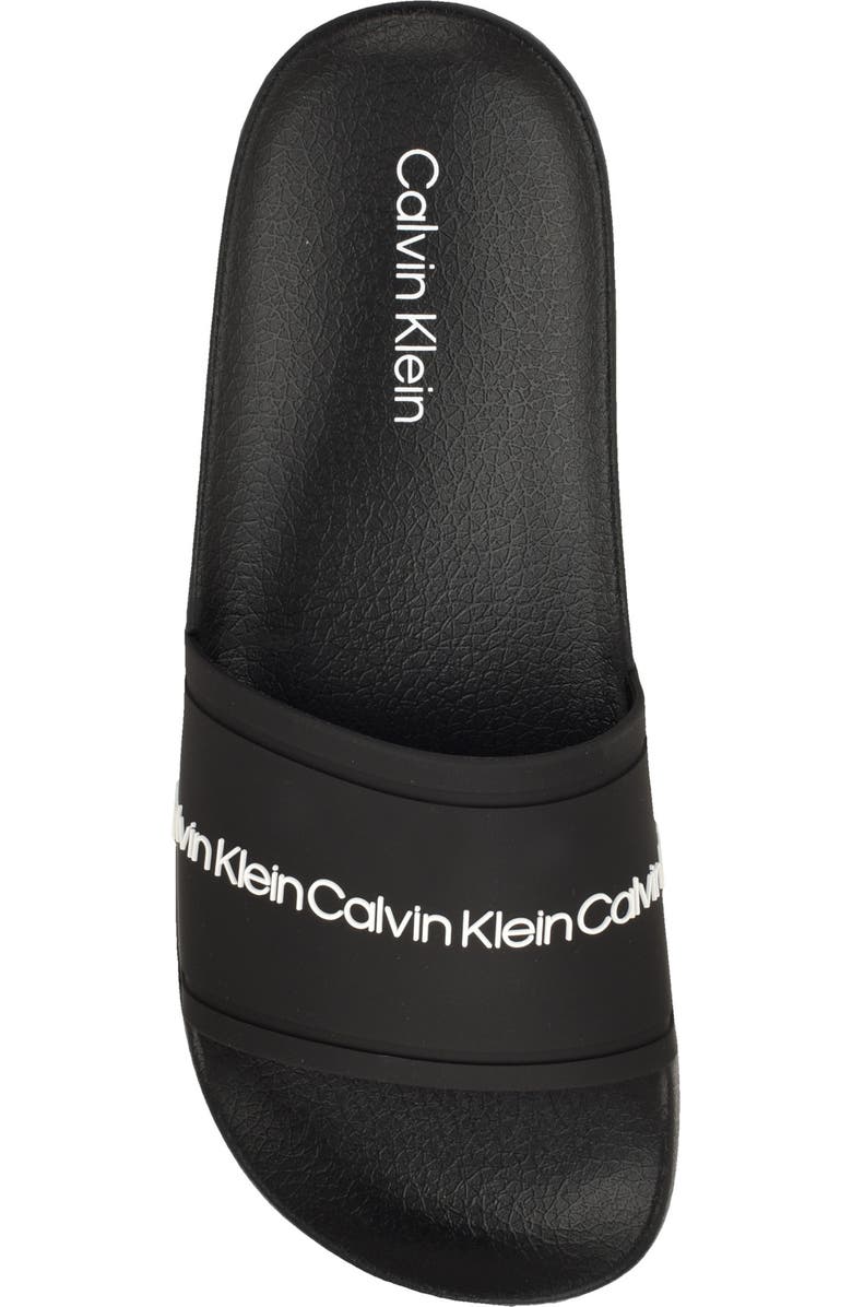 Calvin Klein Anyka Slide Sandal, Alternate, color, Black
