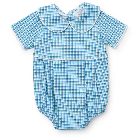 Lila & Hayes Toddler Boys Walker Shorts Set - Orange Harvest Pumpkins
