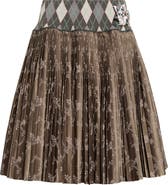 Chopova Lowena Crescent Pleated Midi Skirt