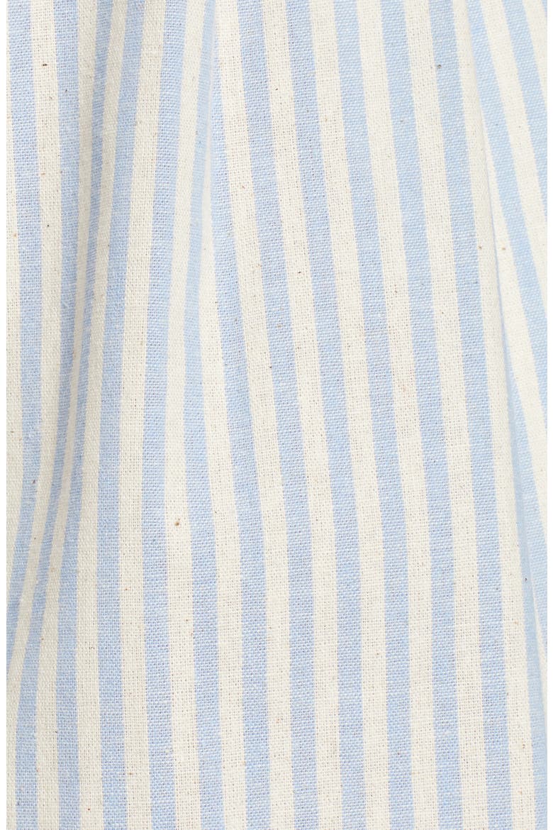 Striped Bermuda Shorts, Alternate, color, BLUE