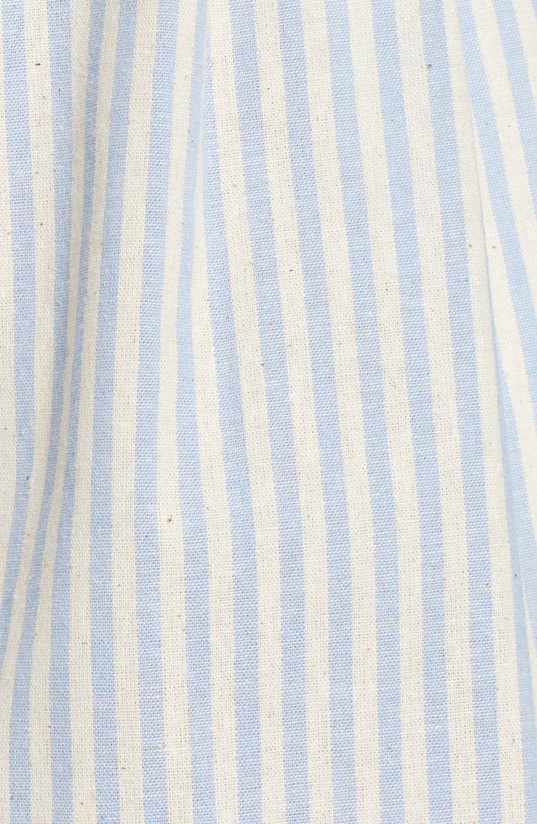 English Factory Striped Bermuda Shorts, Alternate, color, 