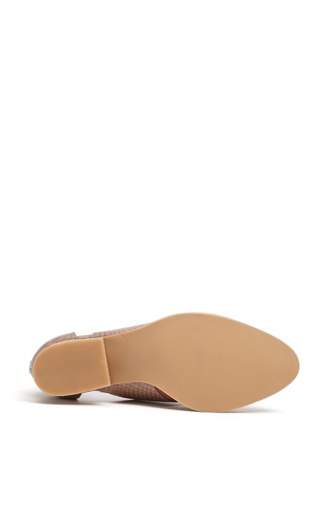 'Carina' Bootie, Alternate, color, TAUPE SNAKE