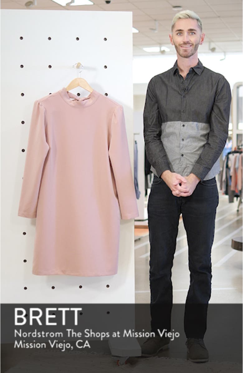 Halogen Bow Back Ponte Shift Dress, sales video thumbnail