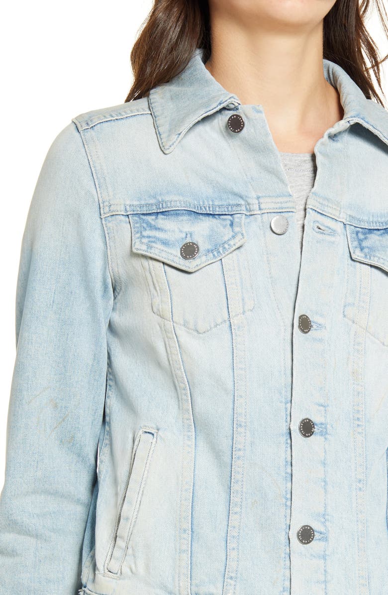 AG Mya Denim Jacket, Alternate, color, 24 Years Velocity