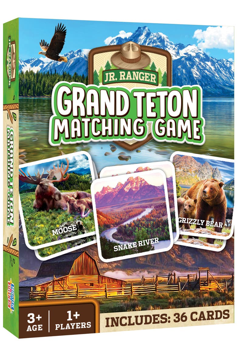 Jr. Ranger - Grand Teton Matching Game, Main, color, Multicolor