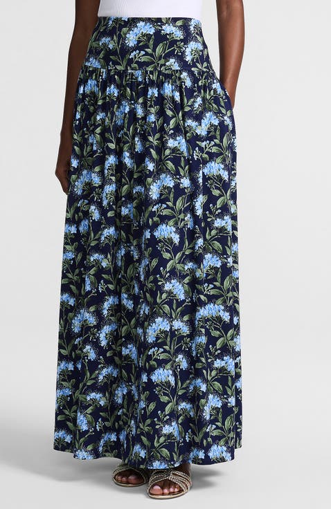 Silky Knit Maxi Skirt