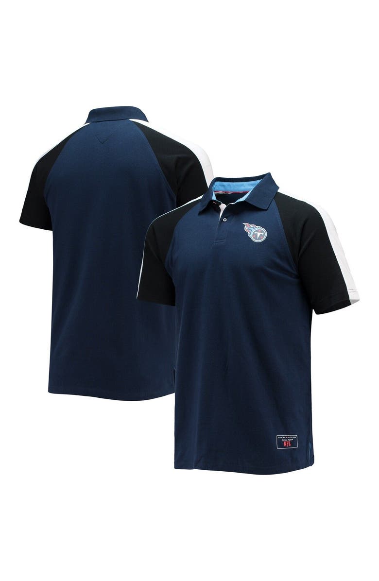 Tommy Hilfiger Men's Tommy Hilfiger Navy/White Tennessee Titans Holden Raglan Polo, Main, color, Navy
