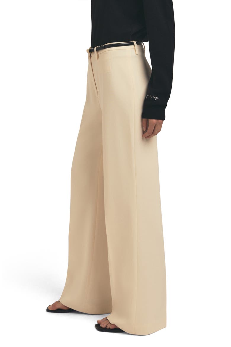 The Nora Wide Leg Pants, Alternate, color, VANILLA