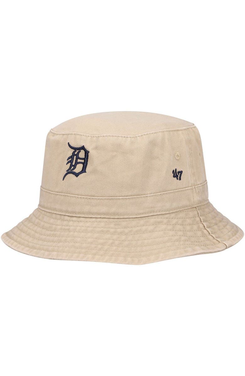 '47 Men's '47 Khaki Detroit Tigers Bucket Hat, Main, color, 