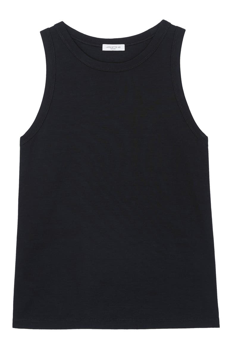 Racerback Tank, Alternate, color, BLACK