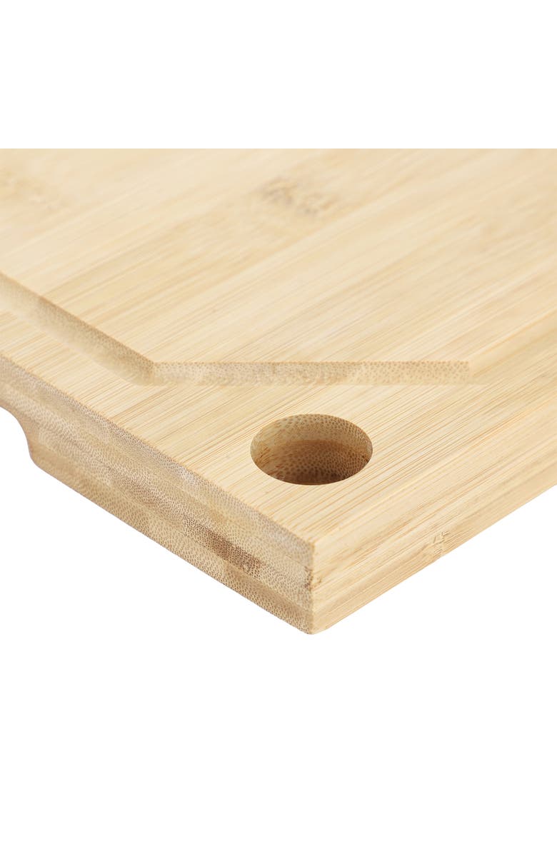 Megachef 17.5 x 12 Inch Wood Cutting Board, Alternate, color, Bamboo