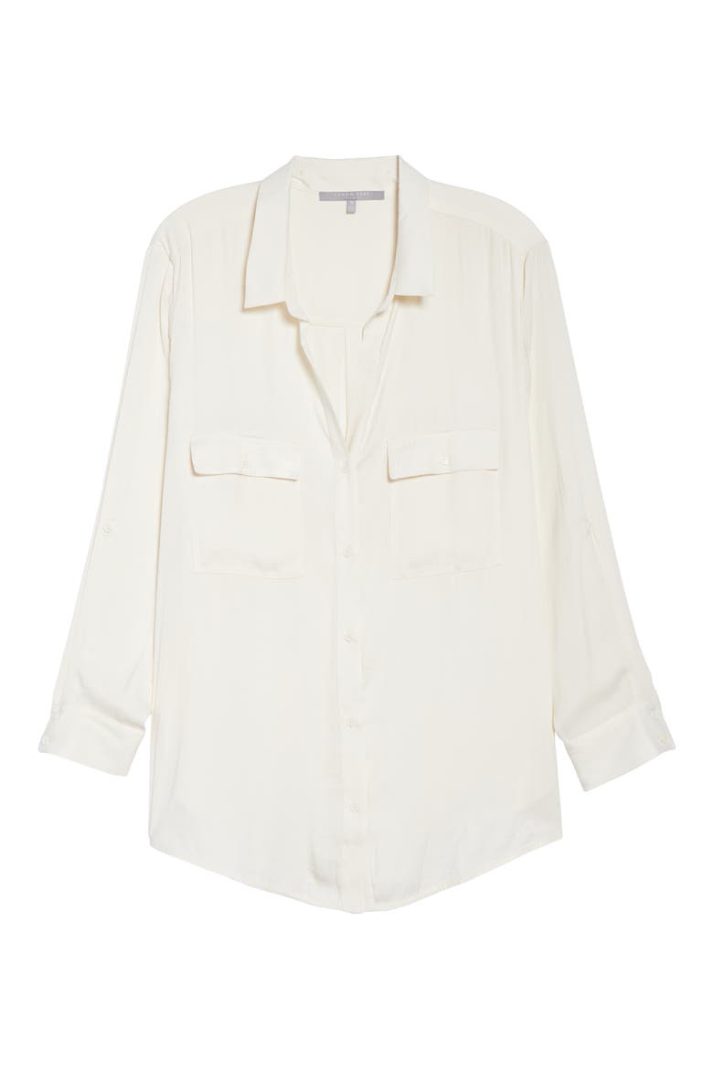 Carol Shirt, Alternate, color, GARDENIA