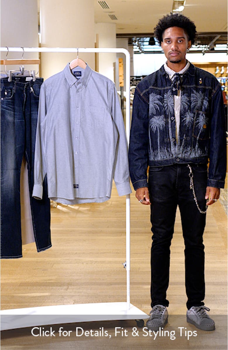 Eagle Regular Fit Solid Cotton Button-Down Oxford Shirt, sales video thumbnail