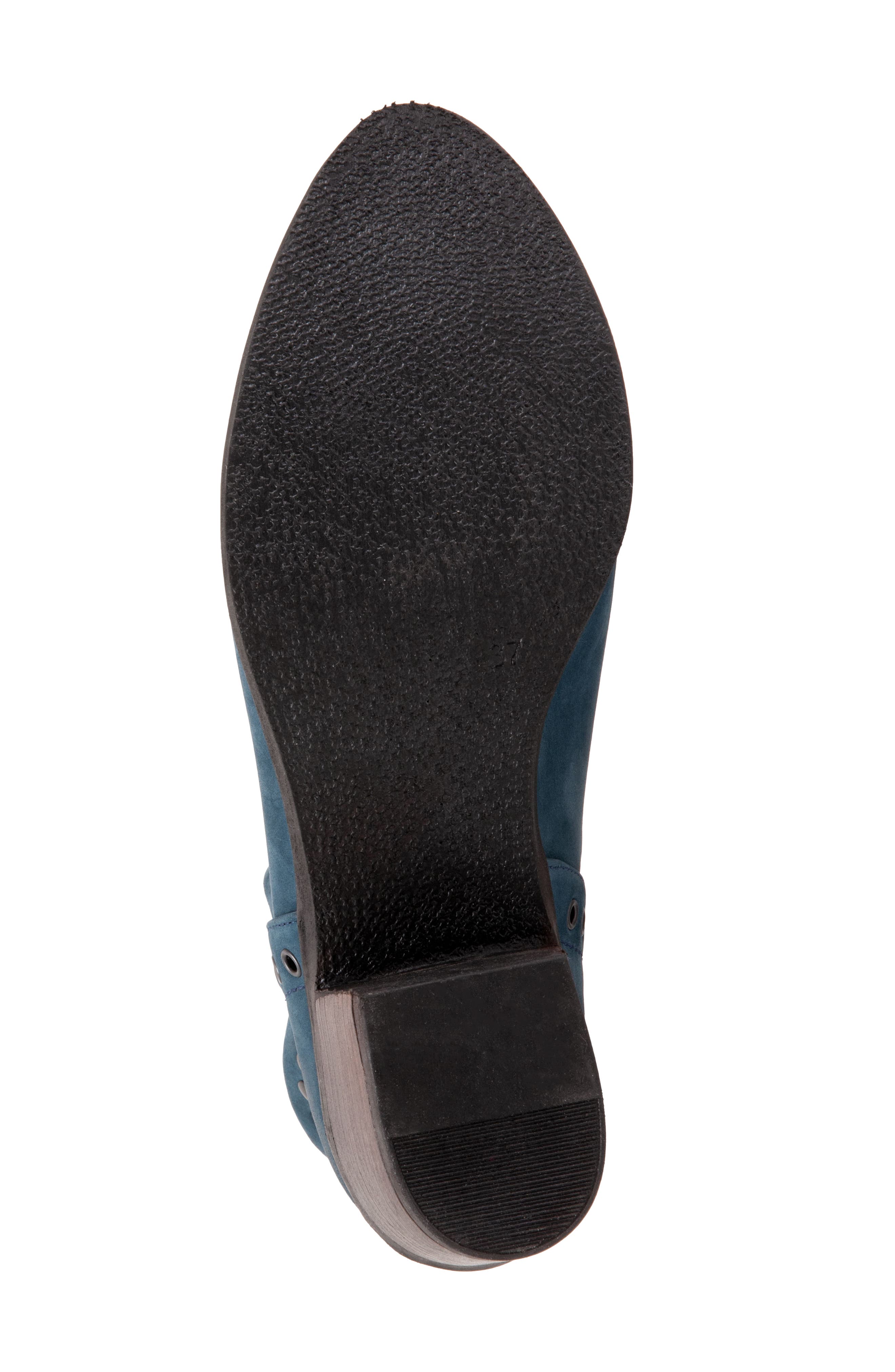 Bueno Cora Bootie, Alternate, color, Blue Nubuck