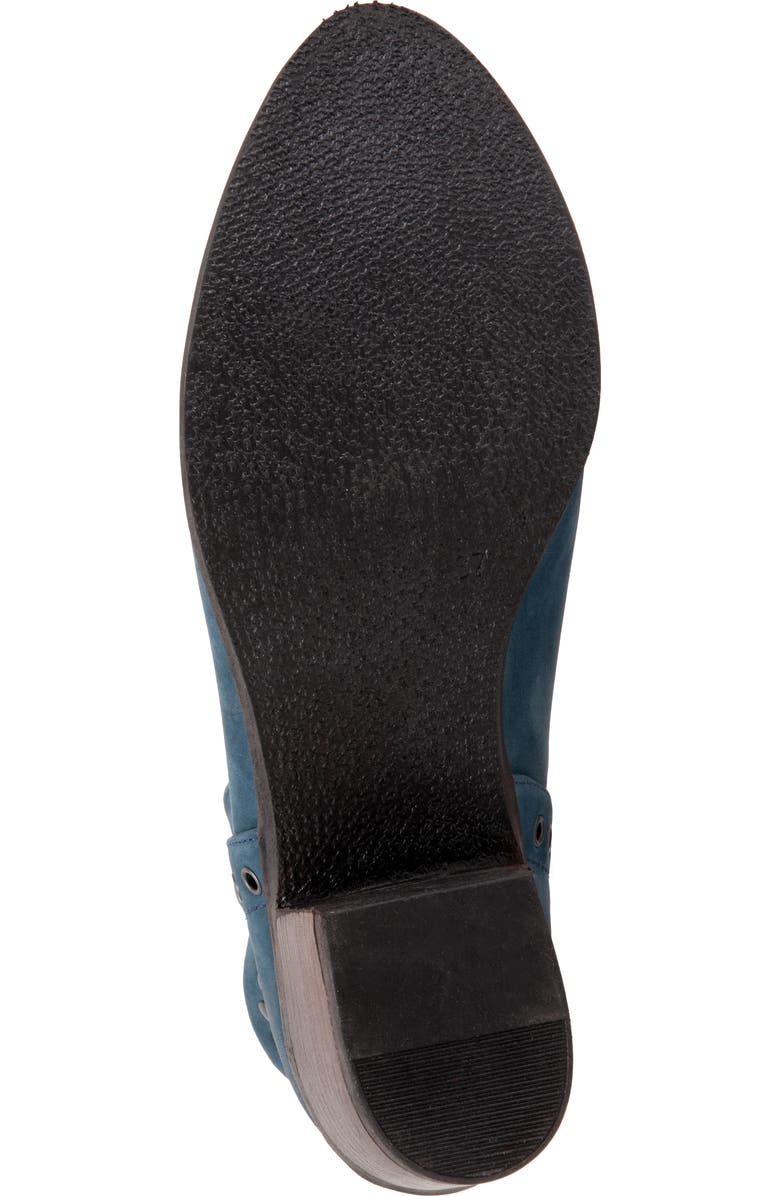 Bueno Cora Bootie, Alternate, color, Blue Nubuck