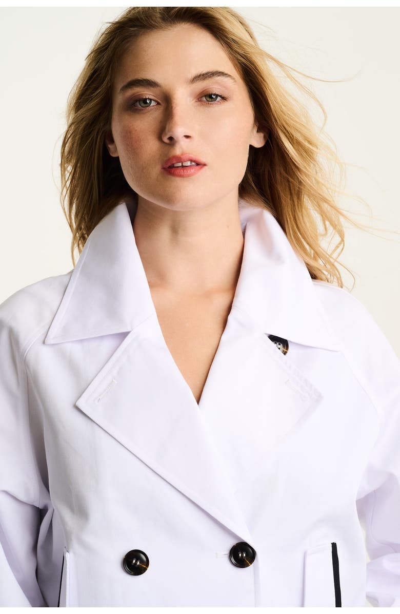 Lisa Todd In Trench Jacket, Alternate, color, White