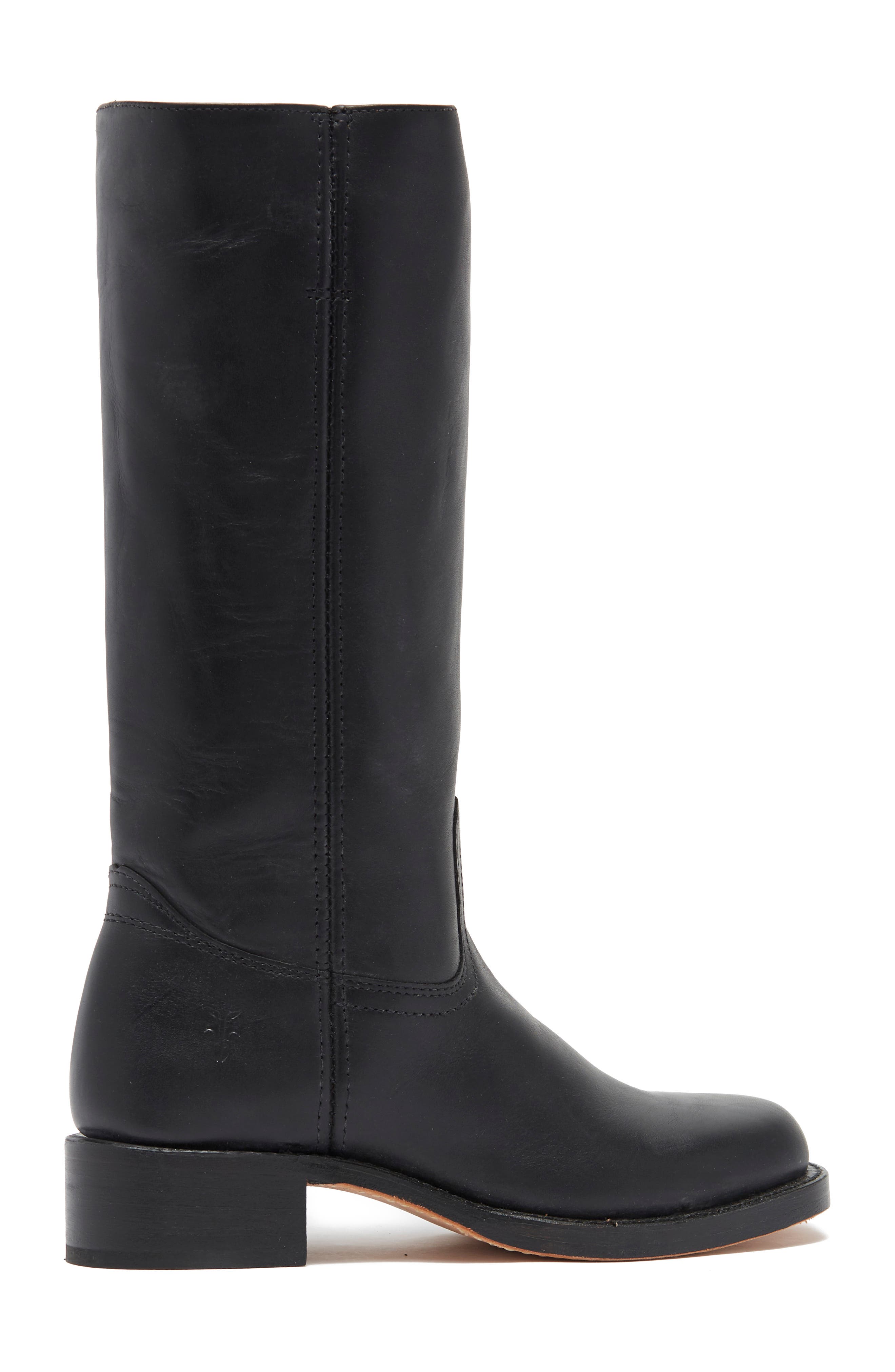 Frye Campus Tall Leather Boot, Alternate, color, 