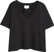 LOULOU DE SAISON Faaa V-Neck Cotton T-Shirt