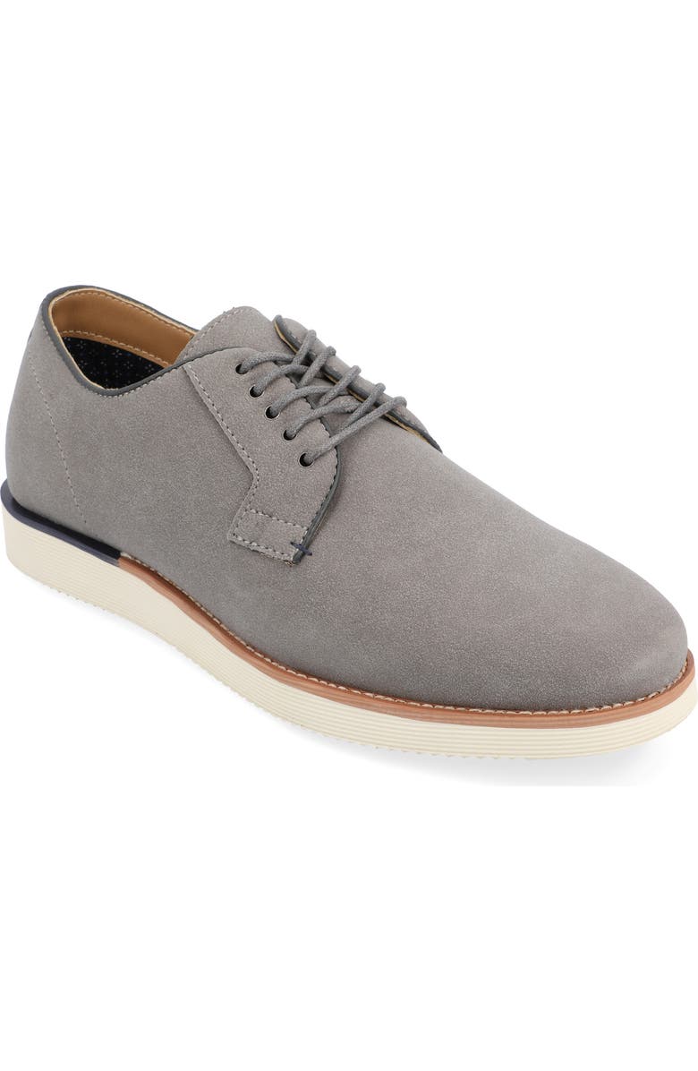 VANCE CO Ingram Plain Toe Vegan Leather Derby, Main, color,