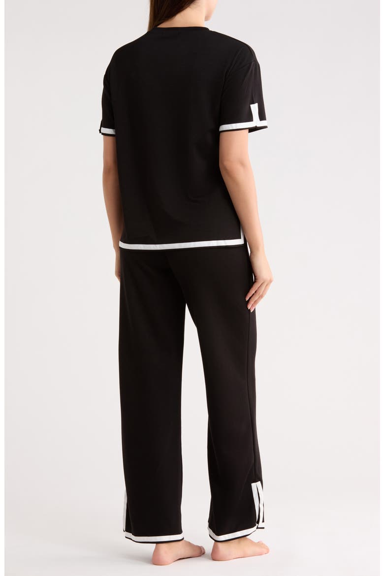 Quintia Pajamas, Alternate, color, BLACK