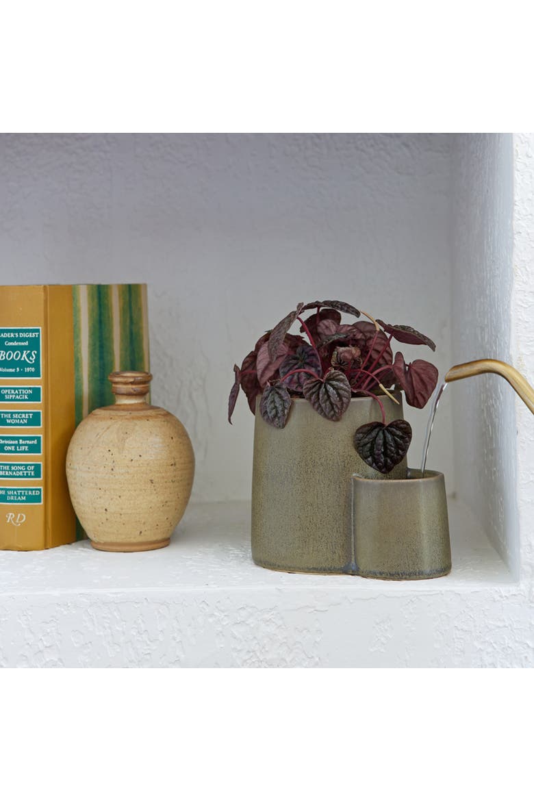 Ember Earth Candle & Planter, Alternate, color, Rhizome