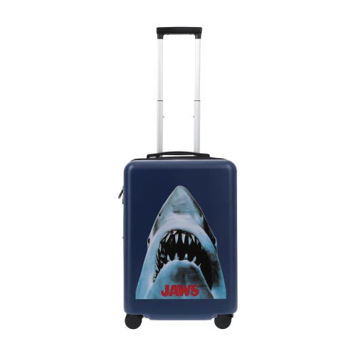 Ful Nbc Studios Jaws 22.5" Carry-on Luggage In Blue