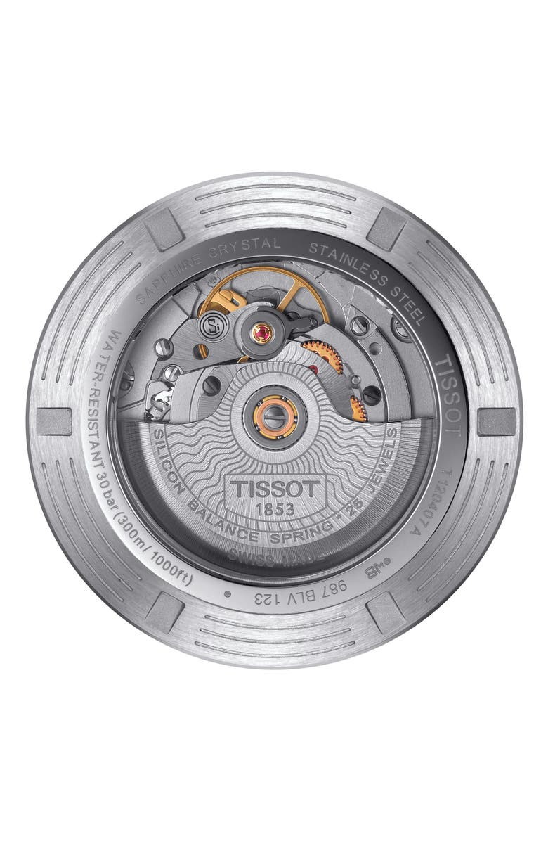 Tissot Seastar 1000 Powermatic 80 Bracelet Watch, 43mm, Alternate, color, 