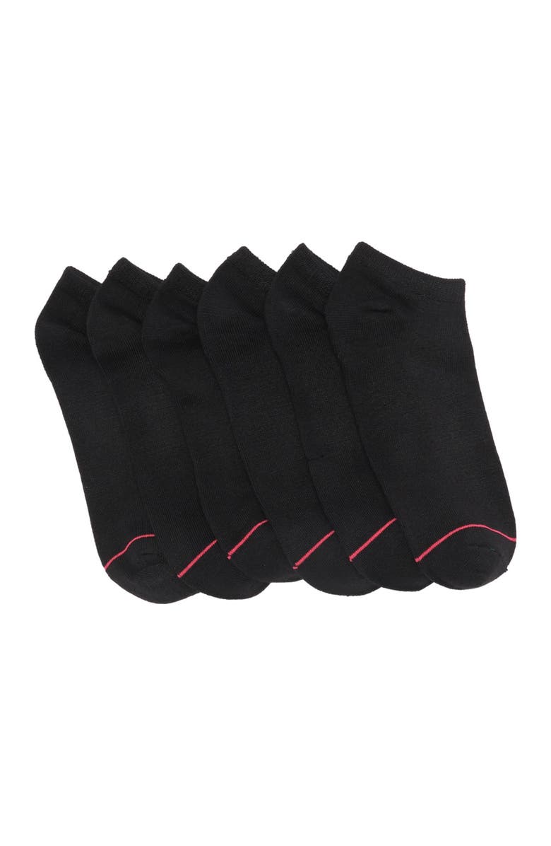 RACHEL Rachel Roy Supersoft No Show Socks - Pack of 6, Main, color,