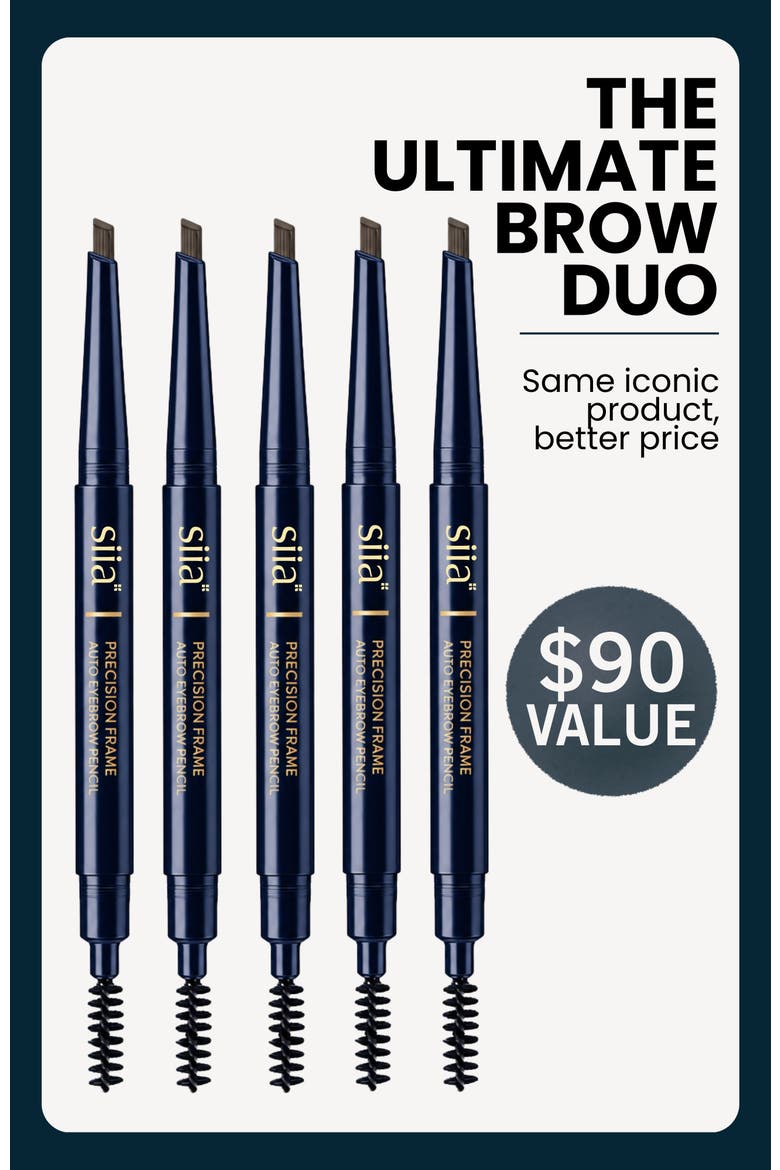 5-Pc. Precision Frame Auto Eyebrow Pencil, Alternate, color, 03 GRAY BROWN