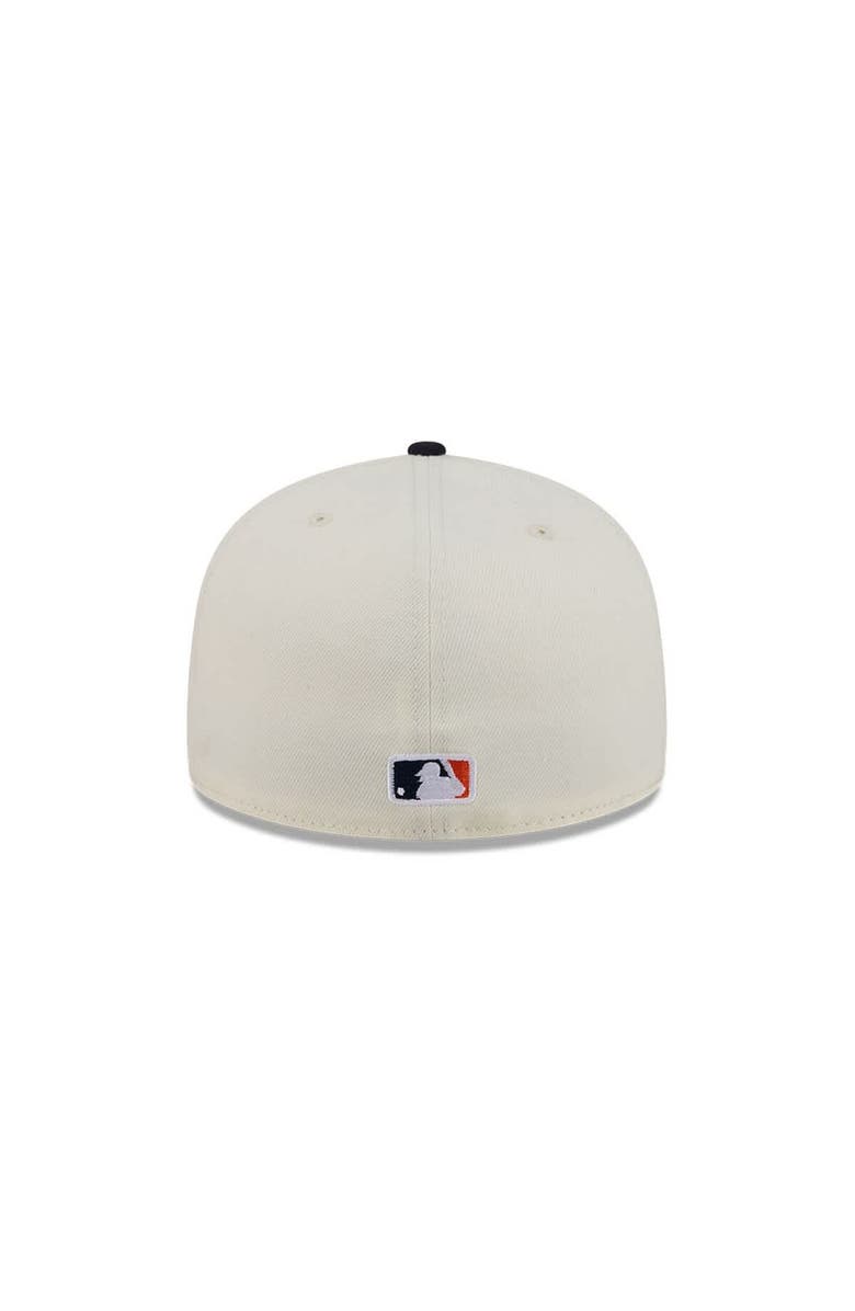 New Era Men's New Era  Cream/Navy Detroit Tigers Bullpen Cart 59FIFTY Fitted Hat, Alternate, color, Cream