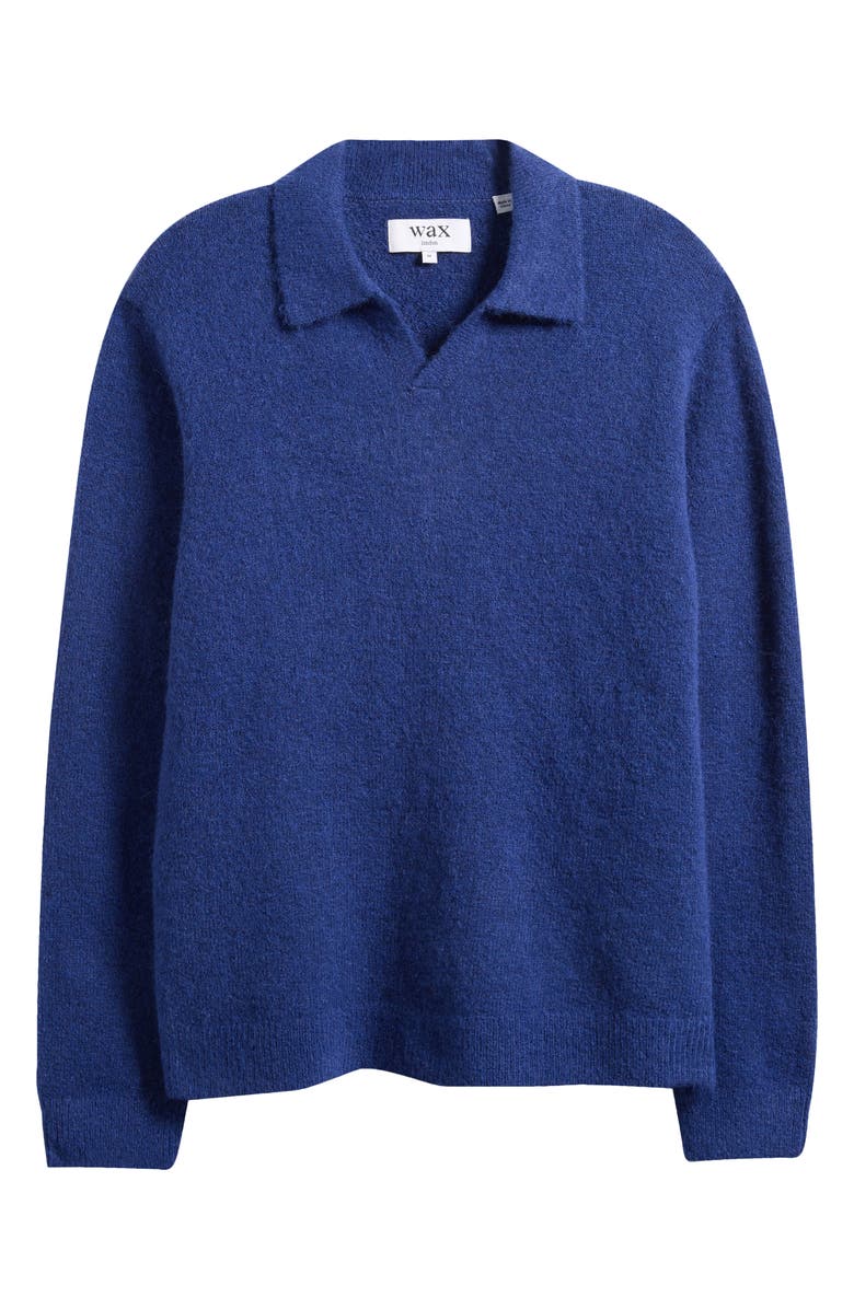Wax London Carter Polo Sweater, Main, color, Blue