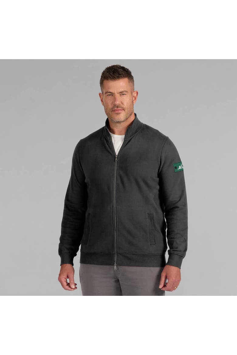 Men's J. Palmer Black New York Jets QB1 Full-Zip Sweatshirt, Alternate, color, Black