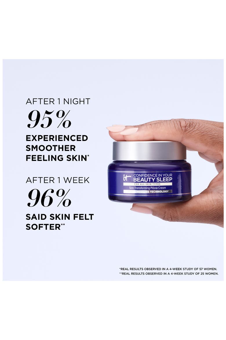 Confidence in Your Beauty Sleep Skin Transforming Pillow Cream, Alternate, color, NO COLOR