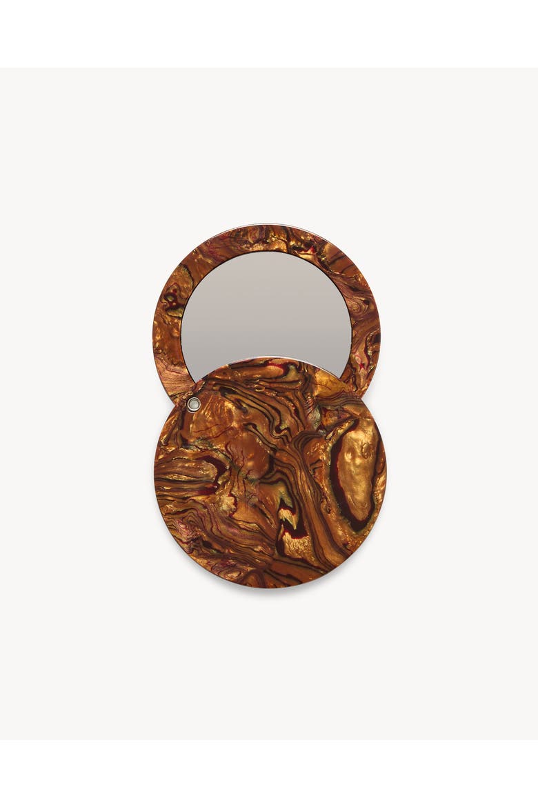 Circle Mirror, Main, color, Bronze