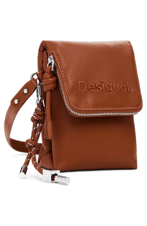 Desigual Faux Leather Phone Crossbody Bag